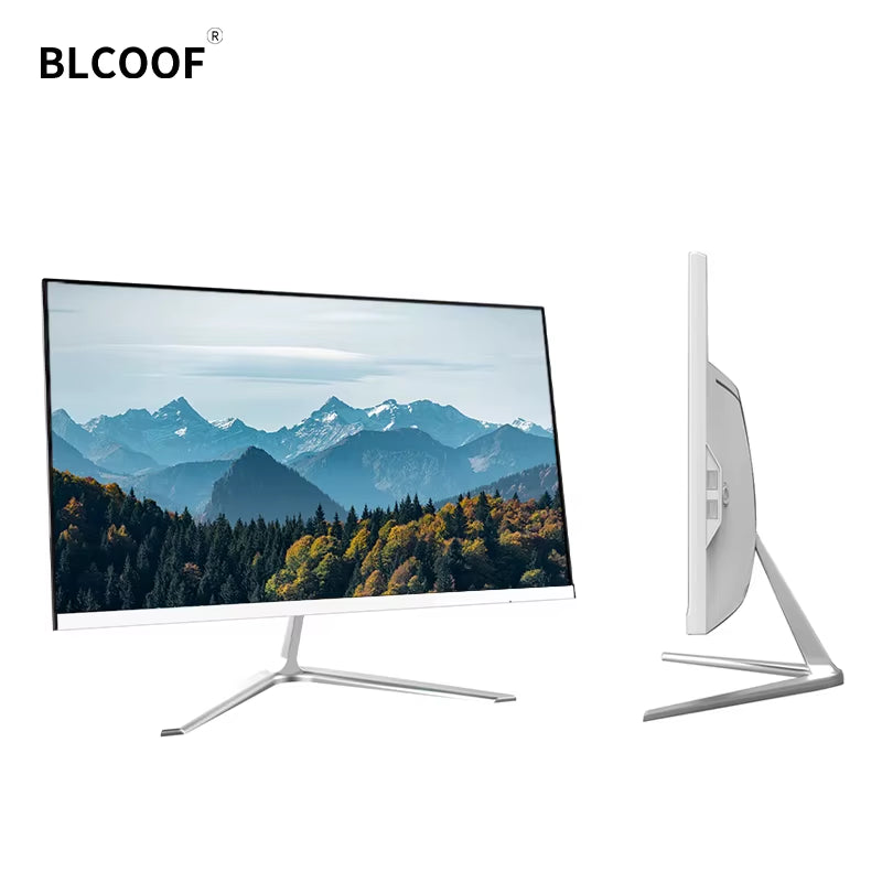 22 Inch All-In-One Desktop A8 -7410 AMD All in One Computer Full Set Gaming PC DDR3 512GB SSD PC All in One