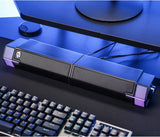 GS511 Wireless RGB Desktop Speakers, 2.0 PC Gaming Soundbar, RGB Backlight & All-In-One Control, USB Powered