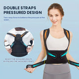 Back Brace Posture Corrector for Unisex Shoulder Straightener Adjustable Full Back Support Upper Hunchback Spine Corrector