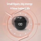 Super Bass Sleep Headphones Wireless Bluetooth Earphones with Mic Sports Earbuds Noise Reduction Mini HD Headset for Smart Phone