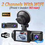 WIFI Dash Cam for Car 2/3 Channel 1080P Video Recorder Dashcam Auto Black Box Car DVR Rear View Camera Car Accessory