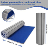 Sturdy Foam Wrestling Mat 118.11X70.87X1.57In Non-Slip Workout Mat with Grippy Surface for Home Yoga Fitness Pilates Martial Art