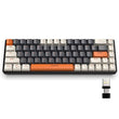 RK68 60% Wireless Mechanical Keyboard, Bluetooth 5.0/2.4Ghz with Dual Mode 2-In-1 Receiver, 68-Key Hot-Swappable Gaming Keyboard