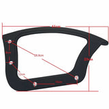 A11E-Office Chair Armrests Gaming Chairs Fixed Plastic Armrests Chair Accessories