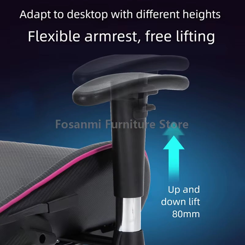 Stylish Graffiti Gaming Chair with Lumbar Support Adjustable Gamer Computer Swivel Chair for Home Office Ergonomic Desk PC Chair