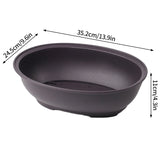 Rectangular Bonsai Training Pots Plastic Flowerpot with Drainage Tray Succulent Plants Pot Bonsai Plants Growing Pots Home Decor