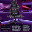 Stylish Graffiti Gaming Chair with Lumbar Support Adjustable Gamer Computer Swivel Chair for Home Office Ergonomic Desk PC Chair