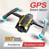 M8 Pro Drone 4K Profesional HD 4K Rc Airplane Dual-Camera Wide-Angle Head Remote Quadcopter Airplane Toy Helicopter
