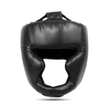 Full-Covered Pu Boxing Helmet Kids Adults Muay Thai Equipment Headgear Guard Training Taekwondo Head Boxing Sparring Gym A8Z5