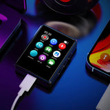 MP3/MP4 Digital Audio Player Compatible with Bluetooth Full Touchscreen Player Built in Speaker 128GB with E-Book Voice Recorder