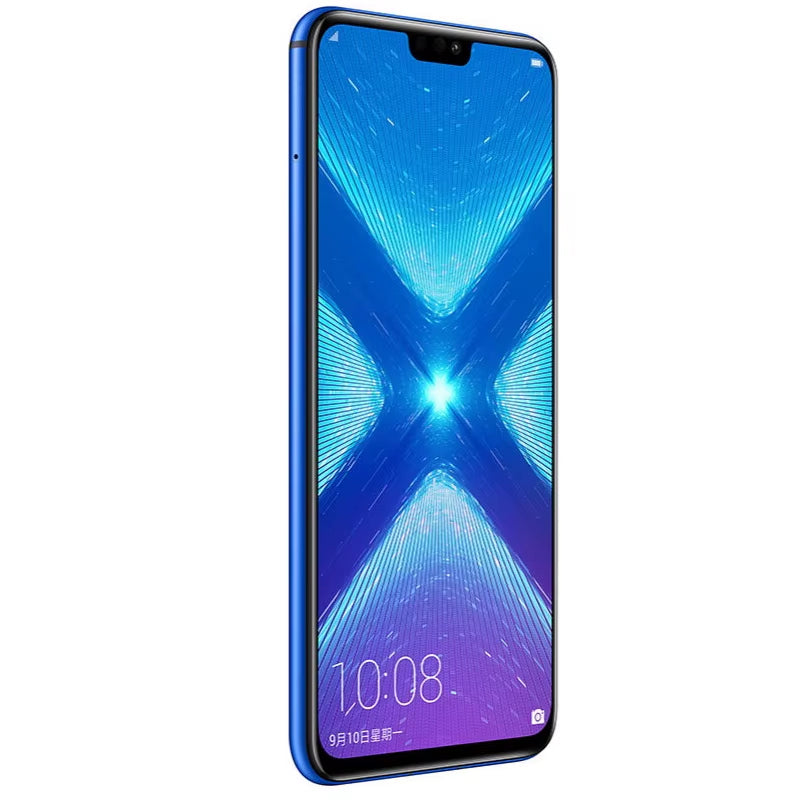 8X Smartphone with Global Firmware, Haisi Kirin 710 CPU, 6.5-Inch Display, 3750mAh Battery, 20MP Rear Camera, Dual SIM - Pre-Owned