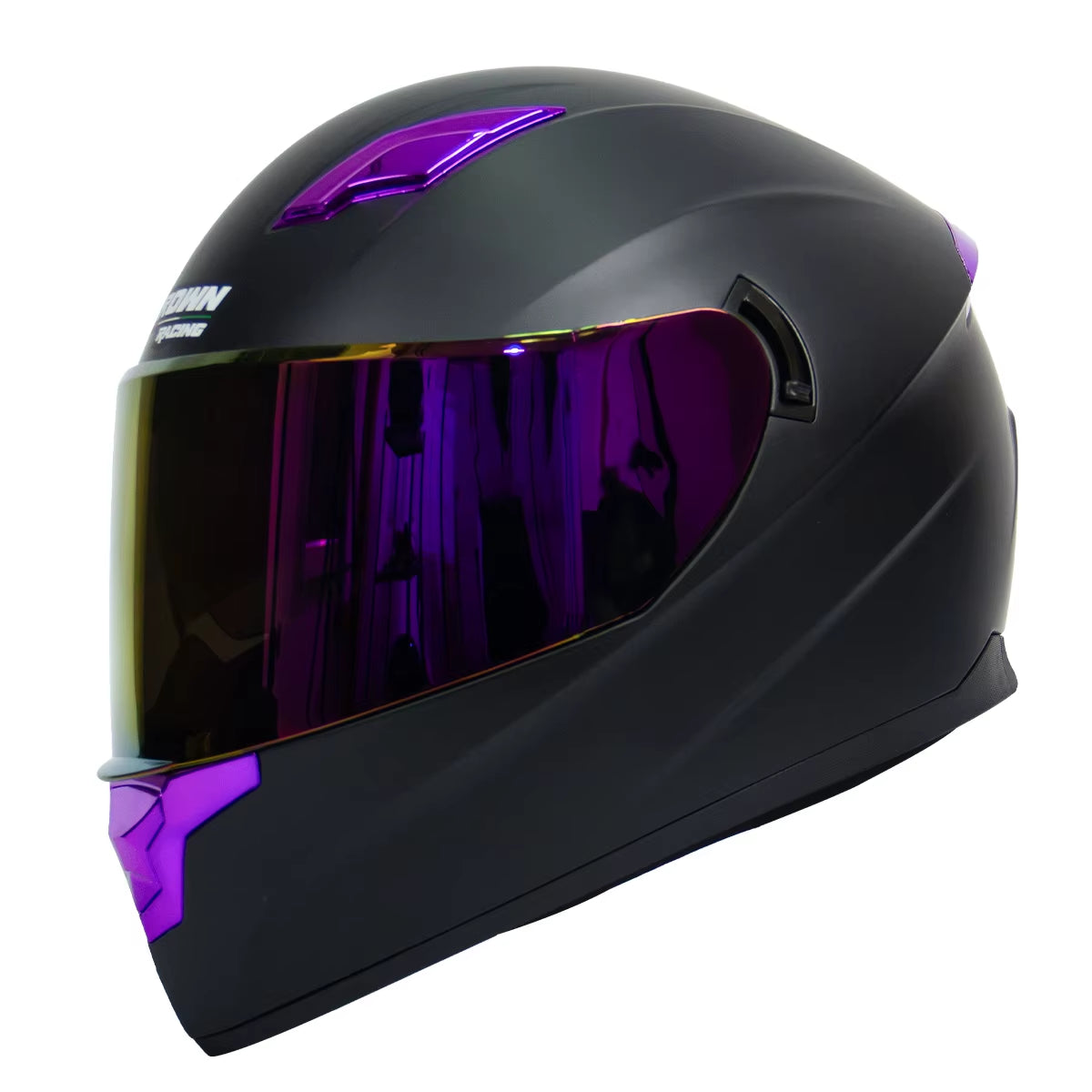 Full Face Motorcycle Helmet - Dual Lens DOT Certified All-Season Helmet