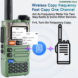 Walkie Talkie Long Range Am Fm Communication Two Way Radio Receiver UV K5 Ham Amateur Wireless Set Transceiver K58