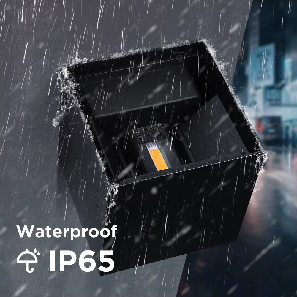 Wall Light Waterproof Exterior Aluminum Garden Street Outdoor LED Light Courtyard Lamp Lustre Porch Home Appliances Facade Lamp