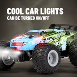 New Drift Off-Road Car, Climbing Big Foot Car, Light Remote Control Car, RC Racing Car, Boys' Toy
