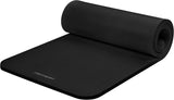 Retrospec Solana Yoga Mat 1" Thick W/Nylon Strap for Men & Women - Non Slip Exercise Mat for Home Yoga