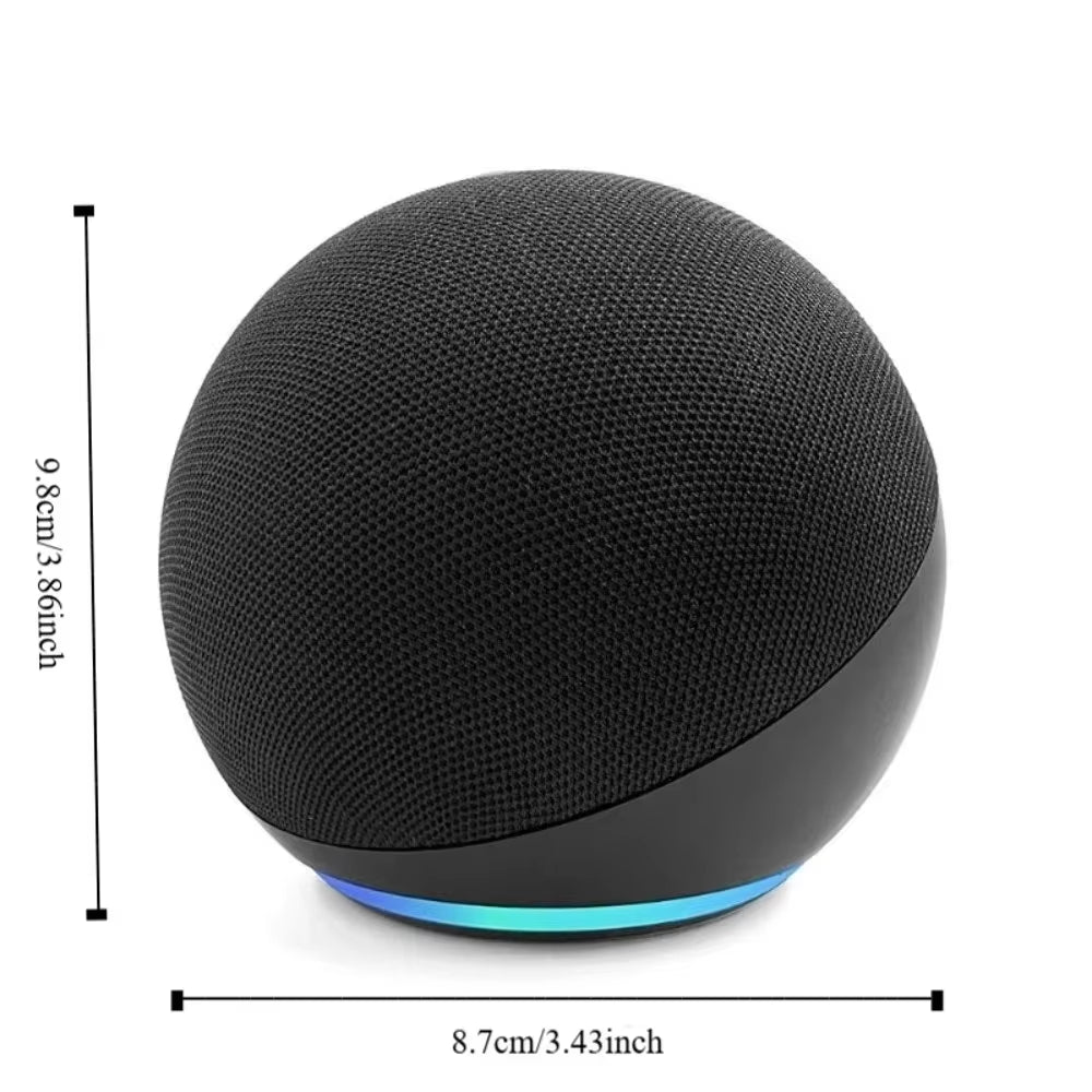 Alaxe Small Bluetooth Speaker Echo Dot 5Th Outdoor Wireless Bluetooth Generation Mini RGB Speaker Home Subwoofer