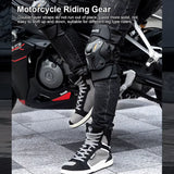 Motocross Knee Pads Anti-Fall Racing Knee Pads Comfortable Off-Road Knee Protector Motorcycle Elbow Protector for Cycling Racing