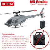 A60 Mini Bell206 RC Helicopter 2.4G 6-Aixs Gyroscope 4CH Altitude Hold Remote Control Plane Toys for Adult Gift
