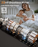 Under Desk Treadmill, Incline Walking Pad Treadmill 330Lbs Capacity, 2.5HP Portable Treadmills for Home