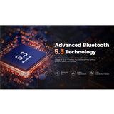 Powergo Wireless Speaker, IP67 Waterproof, Sound with Punchy Bass Bluetooth 5.3 24H Playtime Dual-Speaker Portable Stereo