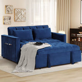 3-In-1 Multifunctional Modern Sofa Bed Comfortable Double Sofa with Pillows