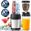 12-Piece Smoothie Blender Maker 25,000 RPM Personal Blender for Ice Crushing Smoothies & Frozen Drinks Nuts with 23Oz, 32Oz