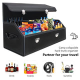 Auto Multiues Tools Storage Box Large Capacity Folding Auto Organizer Box Waterproof Car Trunk Organizer Box Car Accessories