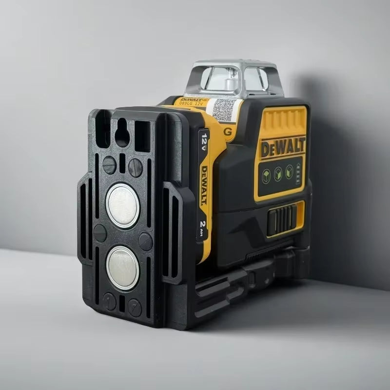 DW089LG 3-Sided 360-Degree 12-Line Green Laser Level with Vertical and Horizontal Alignment, 12V Battery, Model 2025