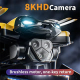 New M5 Three Camera Drone High Definition Aerial Photography Remote Control Aircraft Optical Flow Positioning Four Axis Aircraft