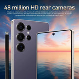 Global Vision X26 Pro Max Smartphone Android 12 8GB RAM 512GB ROM 6.8 Inch Phone 1920X1080Hd 48MP 5G Network Mobile Phones