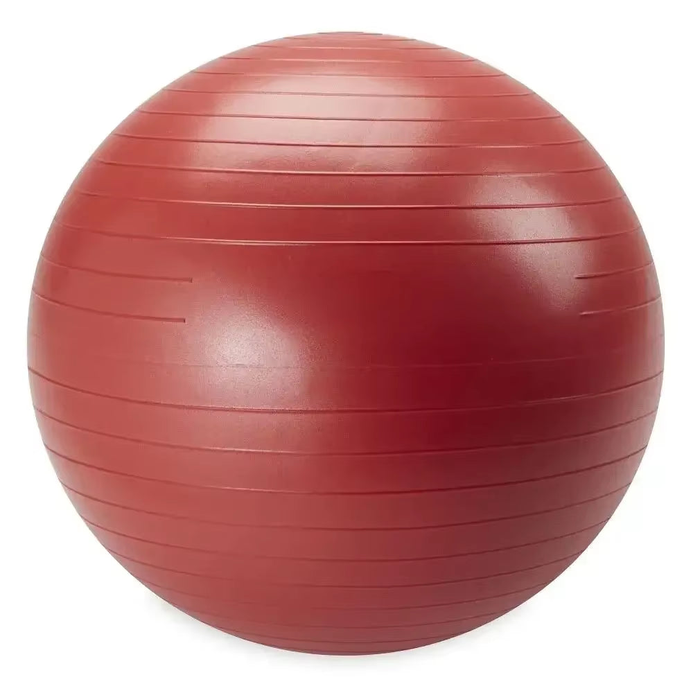Weighted Stability Ball Kit- 55-75Cm with Pump Guide. for Strength, Flexibility & Core Training. Durable, Portable & Easy Clean