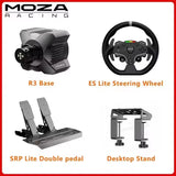 R3 Racing Wheel and Pedals for PC 3.9 Nm of Torque Continuously Output Fully Compatible with Mainstream Games