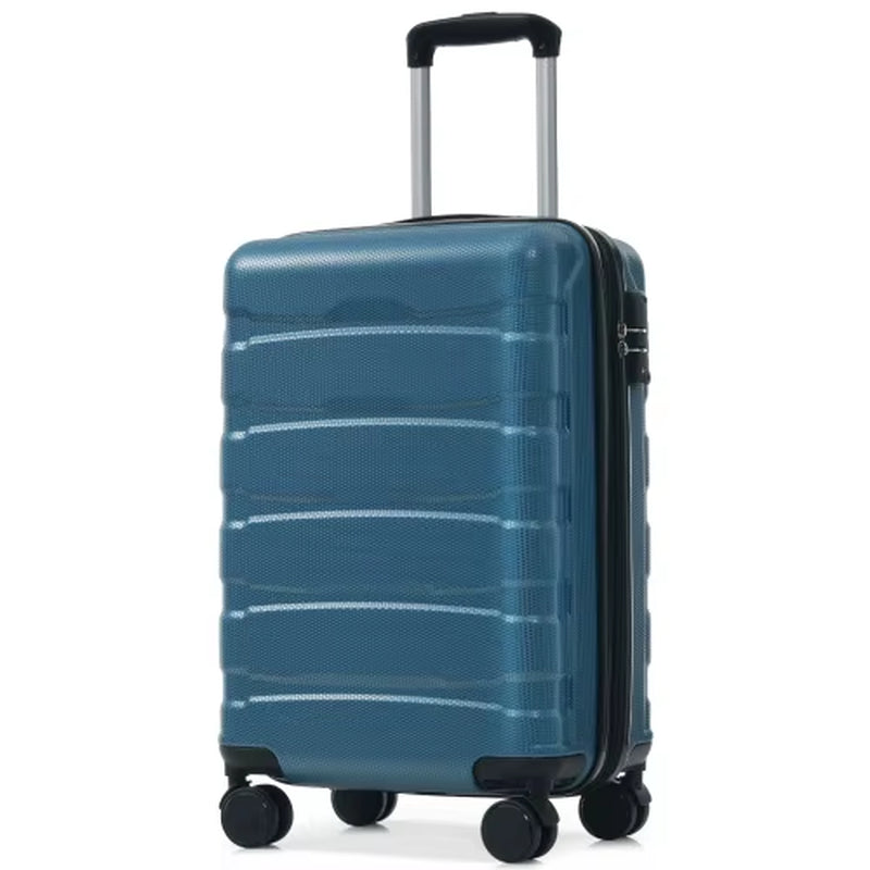 28 Inch Hardshell ABS Checked Luggage, Durable Expandable Travel Suitcase with Spinner Wheels, TSA Lock
