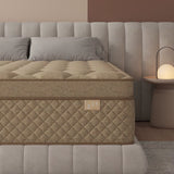 12" Gel Memory Foam Hybrid Pocket Spring Mattress Twin Full King Queen Mattress in a Box, Medium Firm Motion Isolation