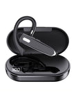 Bluetooth Headset Wireless Hands-Free Phone with Mic Hands-Free Earphones with 8 Hours Talk Time for Trucker Sports Riding