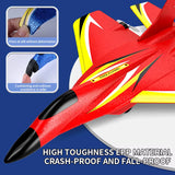 Dwi RC Foam Aircraft Plane 2.4G Radio Control Glider Remote Control Fighter Cool Lighting Plane Glider Airplane Foam Boy Toy Gif