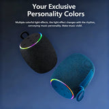 S26 Bluetooth Speaker Ambient Light, Portable Handheld Lanyard, Wireless LED Light and Subwoofer