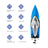 S2 Rc High Speed Boat 70Km/H Horsepower Electric Speedboat Double Seal Waterproof Water-Cooled Motor Outdoor Boats Toys for Boys