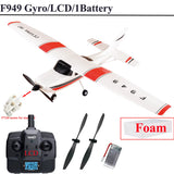 【C0】 2.4G F949 LCD Version RC Airplane Cessna 182 3D6G 3Ch Fixed Wing Plane Outdoor Drone RTF with Gyroscope and Night