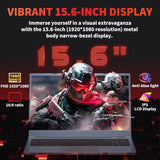 15.6"  Core I9-10980Hk Gaming Laptops Portable Notbook Computer Pc 32GB DDR4 512GB IPS Wifi Backlight Fingerprint Unlock