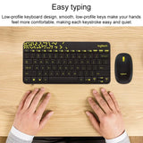 MK240 Nano Wireless Keyboard and Mouse Combo Set Suitable for Laptop Desktop Computer Home Office Using