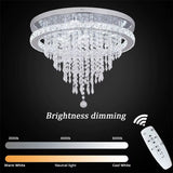 Modern Dimmable for Bedroom Pendant Light with Remote Control Dining Room Fixtures Home Decor Hanging Chandelier Ceiling Lamp