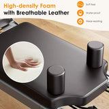 Foldable Pilates Reformer Machine with Springs Resistance for Full-Body Home Workout Adjustable Fitness Equipment in Black Suit
