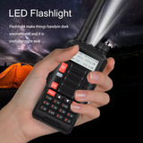1PC  Uv 10R Professionele Walkie Talkies High Power Dual Band 2 Way Cb Ham Radio Hf Transceiver Vhf Uhf Bf UV-10R Nie