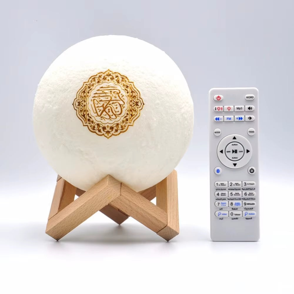 Bright Quran Azan Muslim Koran Bluetooth Speaker Portable Night Light Holy Lamp Sound Box Music Wireless Caixa De Som Bocina Mp3