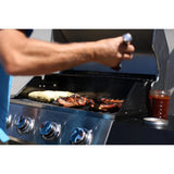 4-Burner Gas Grill, 44,000 BTU Stainless Steel Full Size Propane Grill with Cast Iron Grates, Outdoor Barbecu with Large Space