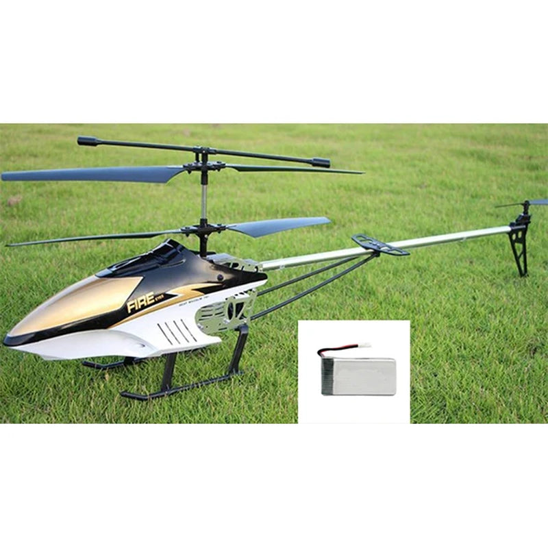 Rc Helicopter with Remote Control Extra Durable Big Plane Toy for Kids Drone Model Outdoor 3.5CH 80Cm Aircraft Large Helicoptero