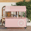 Stall Trolley Mobile Stall Snack Cart Display Stand Night Market Float Outdoor Market Stall