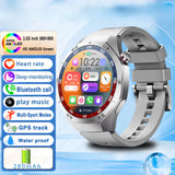2025  Military GPS Smart Watch Men Full Touch Screen Sport Fitness Healthtest Voice Call Smartwatch
